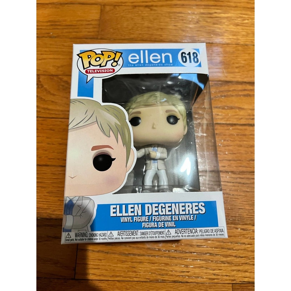 Funko Pop! Television Ellen Degeneres White Suit #618